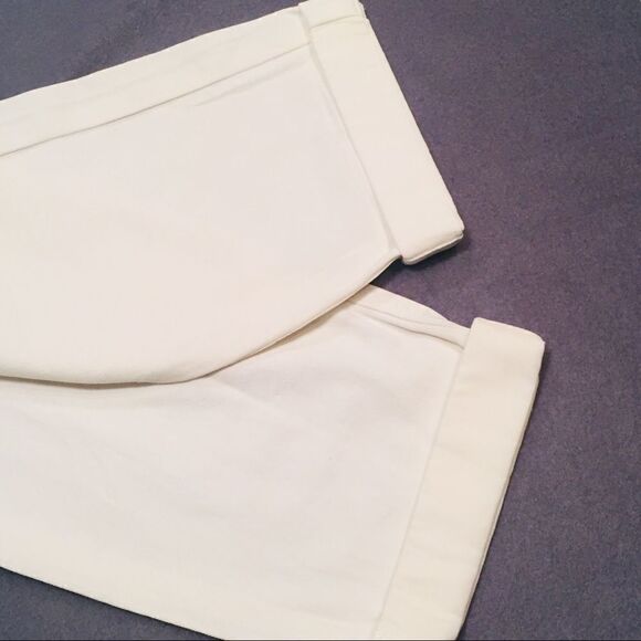 J. CREW   NWT  CREAM COLOR SUNWASHED SLIM CHINO - Picture 8 of 8